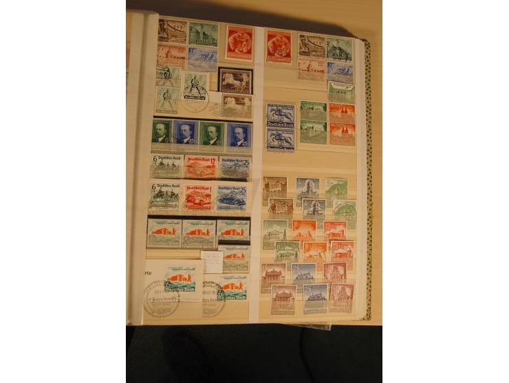 1872/1945, gestempelte, ungebrauchte und postfrische, spezialisierte Sammlung mit einer Vielzahl an guten Werten, Farben und 