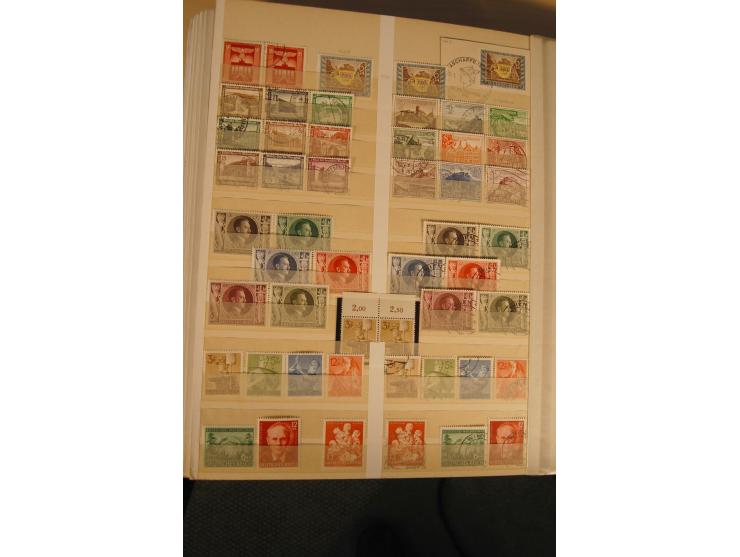 1872/1945, gestempelte, ungebrauchte und postfrische, spezialisierte Sammlung mit einer Vielzahl an guten Werten, Farben und 