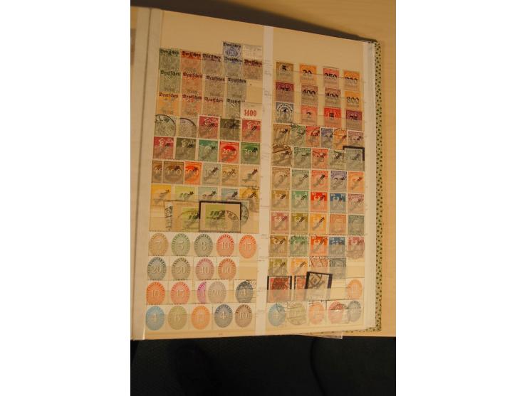 1872/1945, gestempelte, ungebrauchte und postfrische, spezialisierte Sammlung mit einer Vielzahl an guten Werten, Farben und 