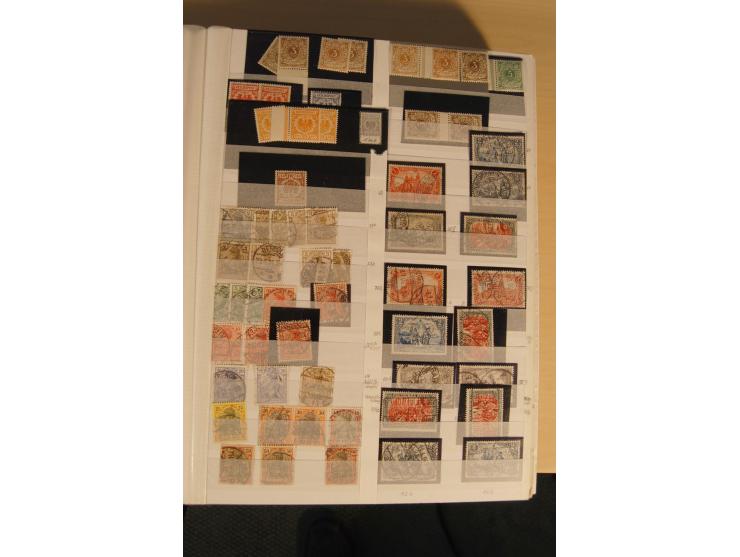 1872/1945, gestempelte, ungebrauchte und postfrische, spezialisierte Sammlung mit einer Vielzahl an guten Werten, Farben und 