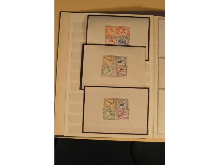 1872/1945, gestempelte, ungebrauchte und postfrische, spezialisierte Sammlung mit einer Vielzahl an guten Werten, Farben und 