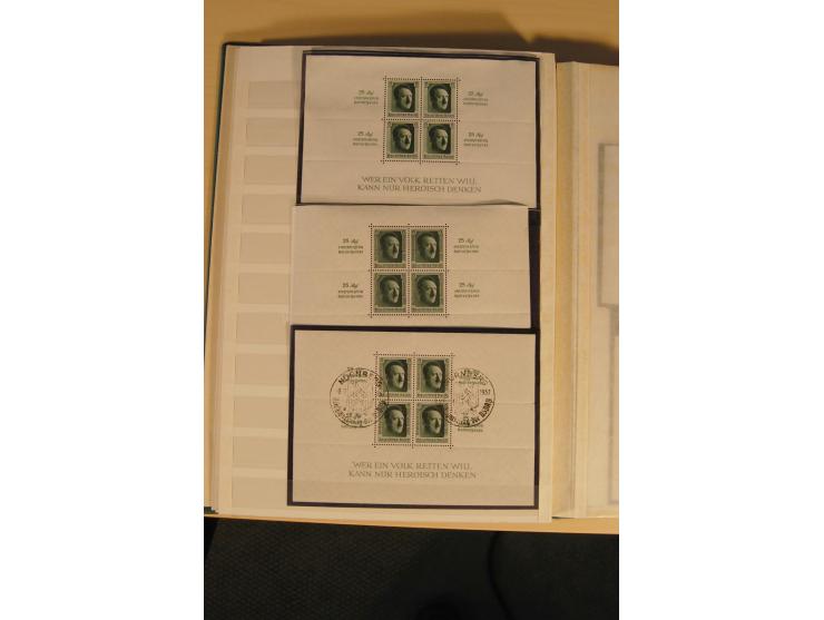 1872/1945, gestempelte, ungebrauchte und postfrische, spezialisierte Sammlung mit einer Vielzahl an guten Werten, Farben und 