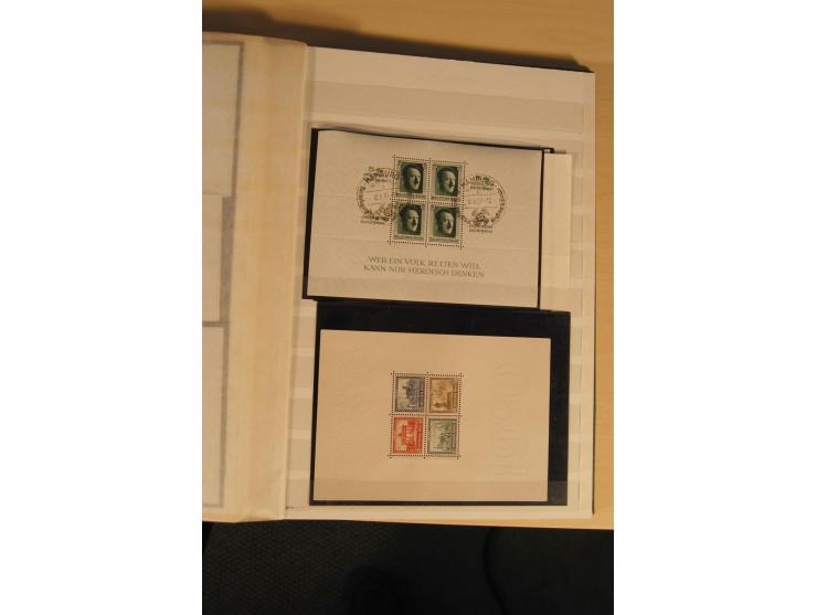 1872/1945, gestempelte, ungebrauchte und postfrische, spezialisierte Sammlung mit einer Vielzahl an guten Werten, Farben und 