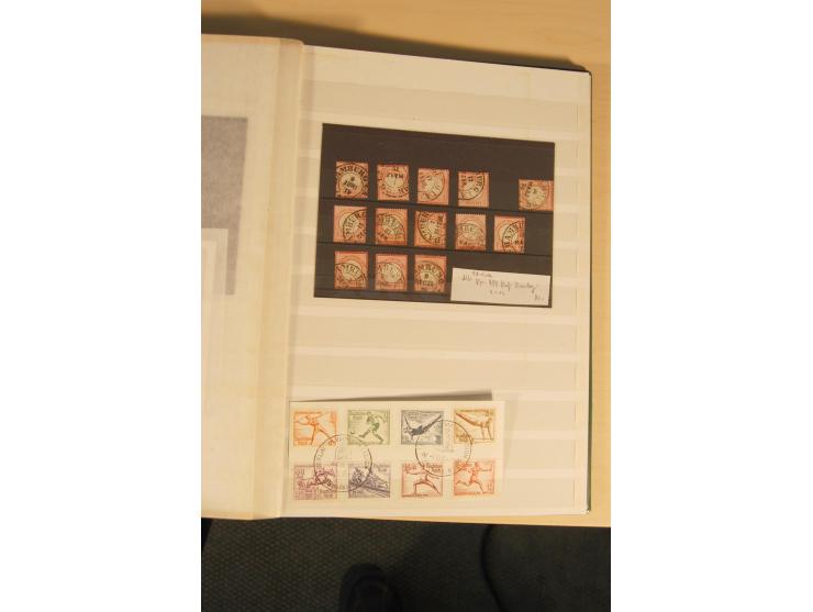 1872/1945, gestempelte, ungebrauchte und postfrische, spezialisierte Sammlung mit einer Vielzahl an guten Werten, Farben und 
