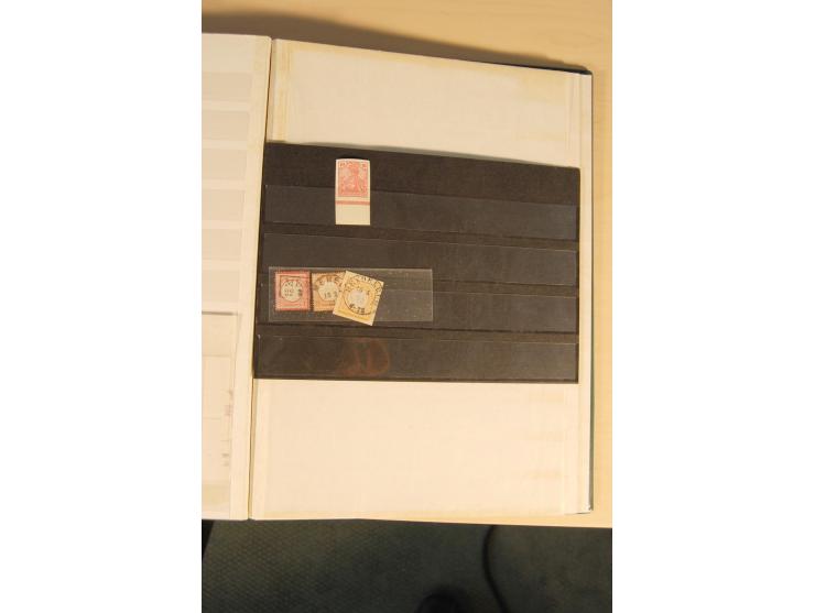 1872/1945, gestempelte, ungebrauchte und postfrische, spezialisierte Sammlung mit einer Vielzahl an guten Werten, Farben und 