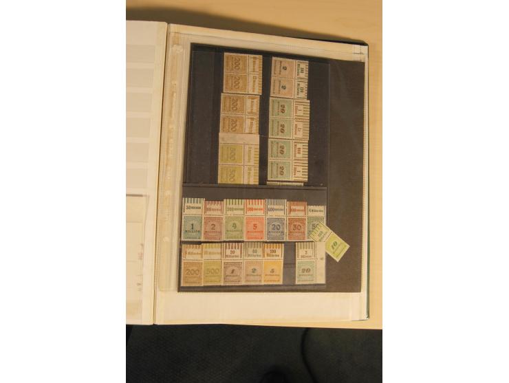 1872/1945, gestempelte, ungebrauchte und postfrische, spezialisierte Sammlung mit einer Vielzahl an guten Werten, Farben und 