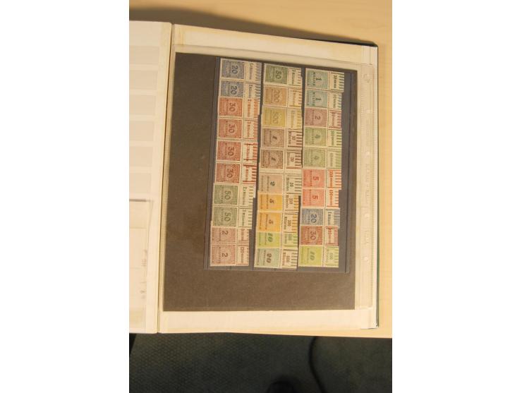 1872/1945, gestempelte, ungebrauchte und postfrische, spezialisierte Sammlung mit einer Vielzahl an guten Werten, Farben und 
