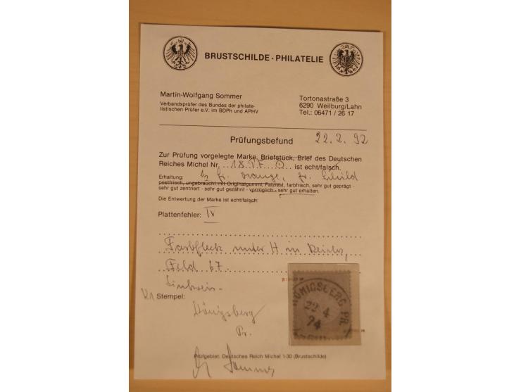 1872/1945, gestempelte, ungebrauchte und postfrische, spezialisierte Sammlung mit einer Vielzahl an guten Werten, Farben und 