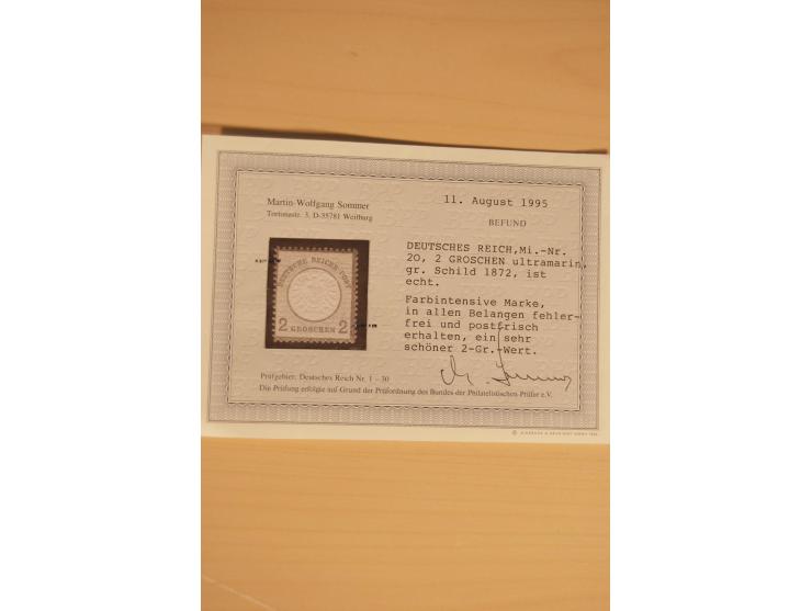 1872/1945, gestempelte, ungebrauchte und postfrische, spezialisierte Sammlung mit einer Vielzahl an guten Werten, Farben und 