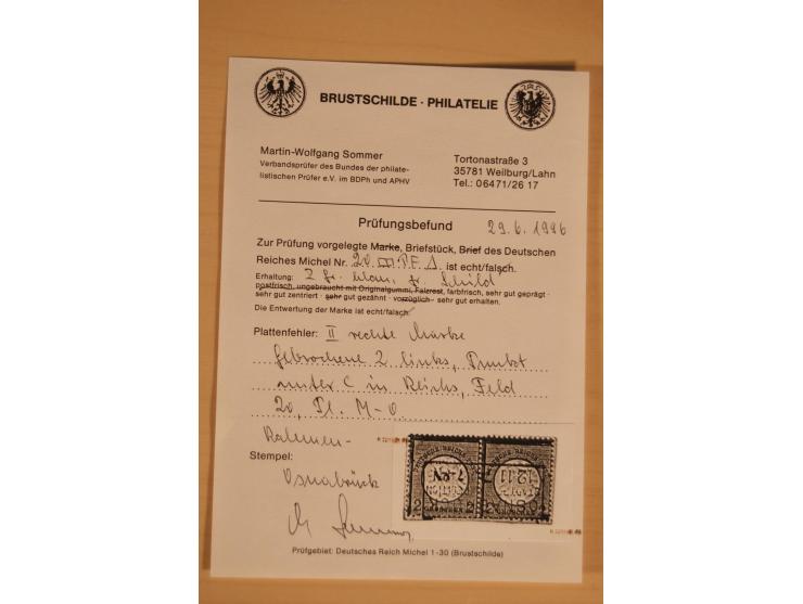 1872/1945, gestempelte, ungebrauchte und postfrische, spezialisierte Sammlung mit einer Vielzahl an guten Werten, Farben und 