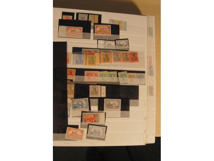 1872/1945, gestempelte, ungebrauchte und postfrische, spezialisierte Sammlung mit einer Vielzahl an guten Werten, Farben und 