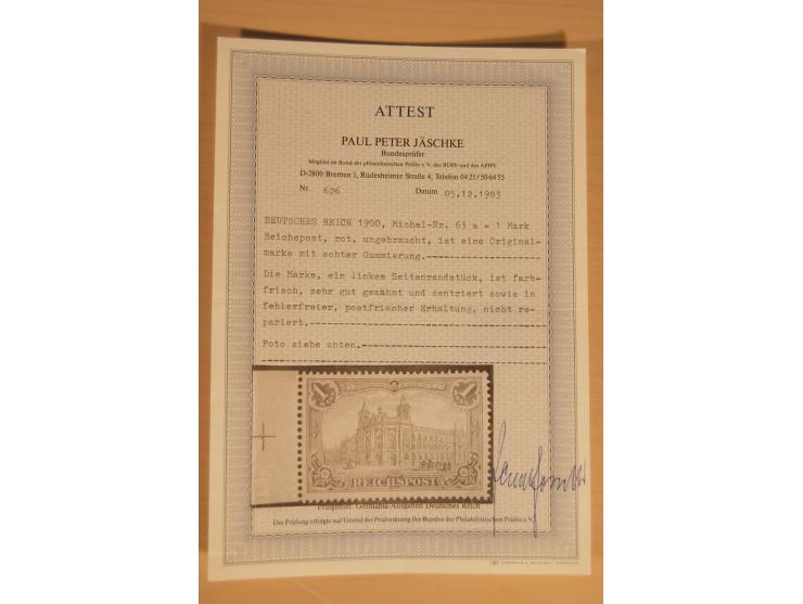 1872/1945, gestempelte, ungebrauchte und postfrische, spezialisierte Sammlung mit einer Vielzahl an guten Werten, Farben und 