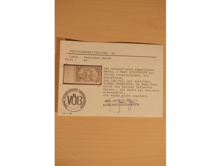 1872/1945, gestempelte, ungebrauchte und postfrische, spezialisierte Sammlung mit einer Vielzahl an guten Werten, Farben und 