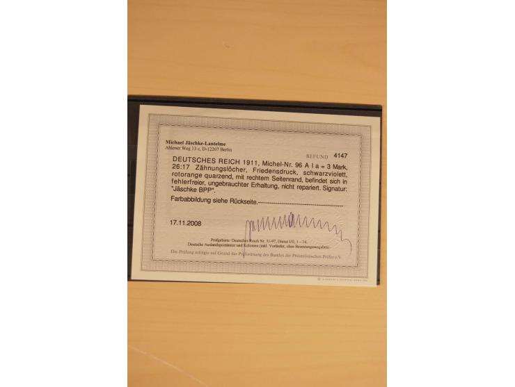 1872/1945, gestempelte, ungebrauchte und postfrische, spezialisierte Sammlung mit einer Vielzahl an guten Werten, Farben und 
