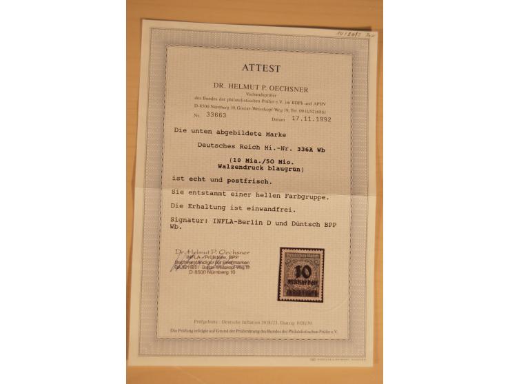 1872/1945, gestempelte, ungebrauchte und postfrische, spezialisierte Sammlung mit einer Vielzahl an guten Werten, Farben und 