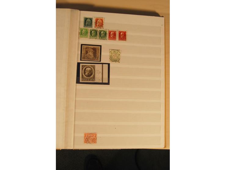 1872/1945, gestempelte, ungebrauchte und postfrische, spezialisierte Sammlung mit einer Vielzahl an guten Werten, Farben und 