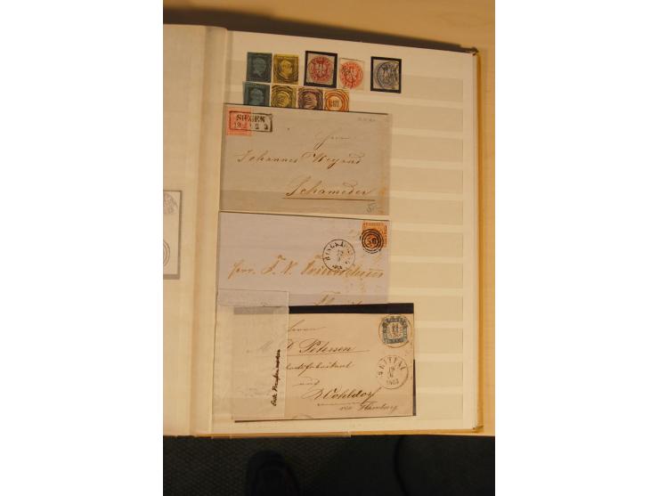 1872/1945, gestempelte, ungebrauchte und postfrische, spezialisierte Sammlung mit einer Vielzahl an guten Werten, Farben und 