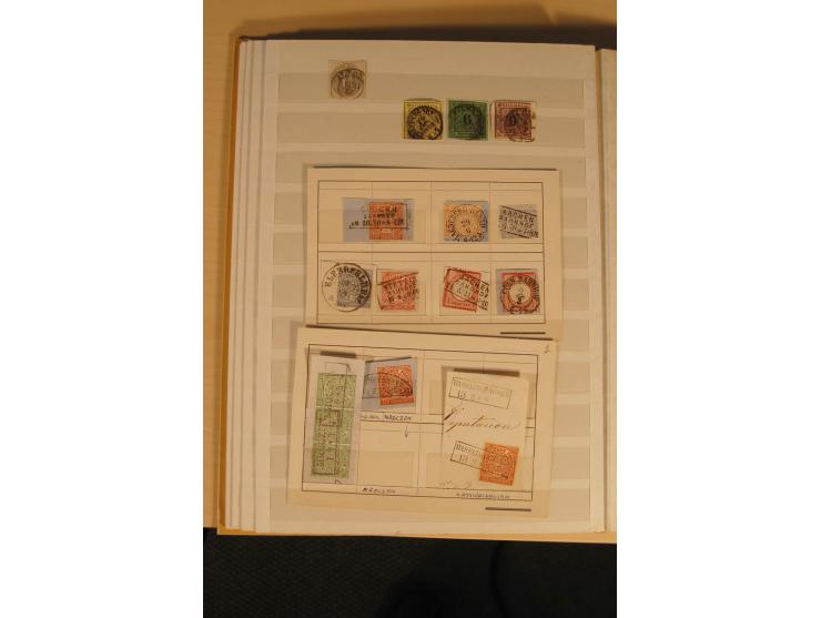 1872/1945, gestempelte, ungebrauchte und postfrische, spezialisierte Sammlung mit einer Vielzahl an guten Werten, Farben und 