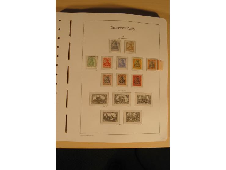 1872/1945, fast ausschließlich postfrische Sammlung mit nur wenigen ungebrauchten, dabei eine Vielzahl guter und besserer  We