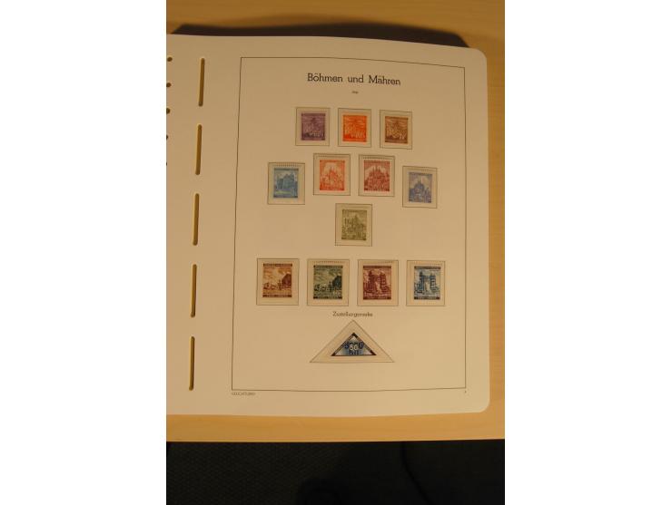 1872/1945, fast ausschließlich postfrische Sammlung mit nur wenigen ungebrauchten, dabei eine Vielzahl guter und besserer  We