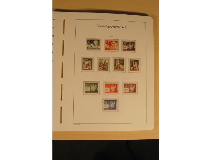 1872/1945, fast ausschließlich postfrische Sammlung mit nur wenigen ungebrauchten, dabei eine Vielzahl guter und besserer  We