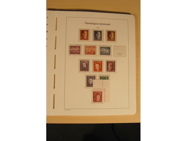 1872/1945, fast ausschließlich postfrische Sammlung mit nur wenigen ungebrauchten, dabei eine Vielzahl guter und besserer  We