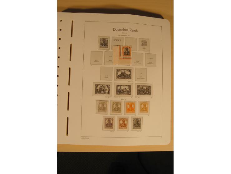 1872/1945, fast ausschließlich postfrische Sammlung mit nur wenigen ungebrauchten, dabei eine Vielzahl guter und besserer  We