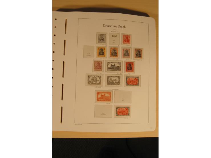 1872/1945, fast ausschließlich postfrische Sammlung mit nur wenigen ungebrauchten, dabei eine Vielzahl guter und besserer  We