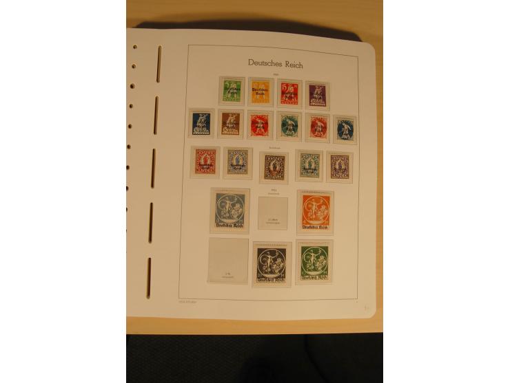 1872/1945, fast ausschließlich postfrische Sammlung mit nur wenigen ungebrauchten, dabei eine Vielzahl guter und besserer  We