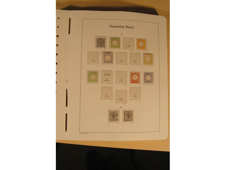 1872/1945, fast ausschließlich postfrische Sammlung mit nur wenigen ungebrauchten, dabei eine Vielzahl guter und besserer  We