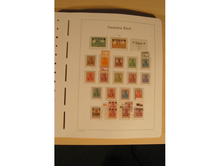 1872/1945, fast ausschließlich postfrische Sammlung mit nur wenigen ungebrauchten, dabei eine Vielzahl guter und besserer  We