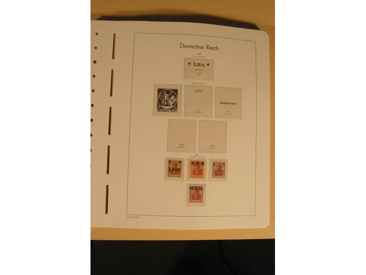 1872/1945, fast ausschließlich postfrische Sammlung mit nur wenigen ungebrauchten, dabei eine Vielzahl guter und besserer  We