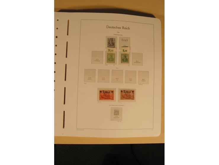 1872/1945, fast ausschließlich postfrische Sammlung mit nur wenigen ungebrauchten, dabei eine Vielzahl guter und besserer  We