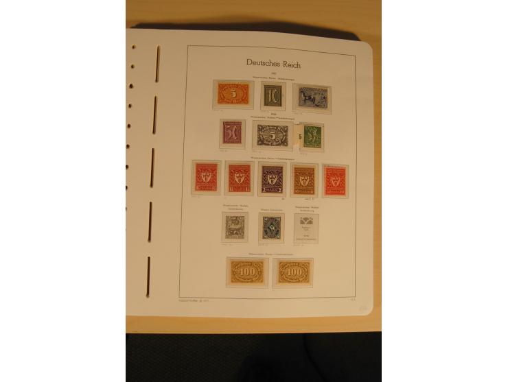 1872/1945, fast ausschließlich postfrische Sammlung mit nur wenigen ungebrauchten, dabei eine Vielzahl guter und besserer  We