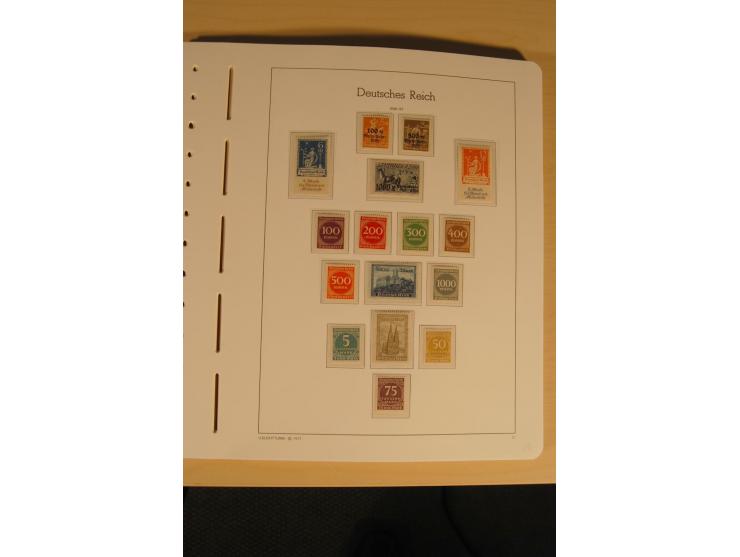 1872/1945, fast ausschließlich postfrische Sammlung mit nur wenigen ungebrauchten, dabei eine Vielzahl guter und besserer  We