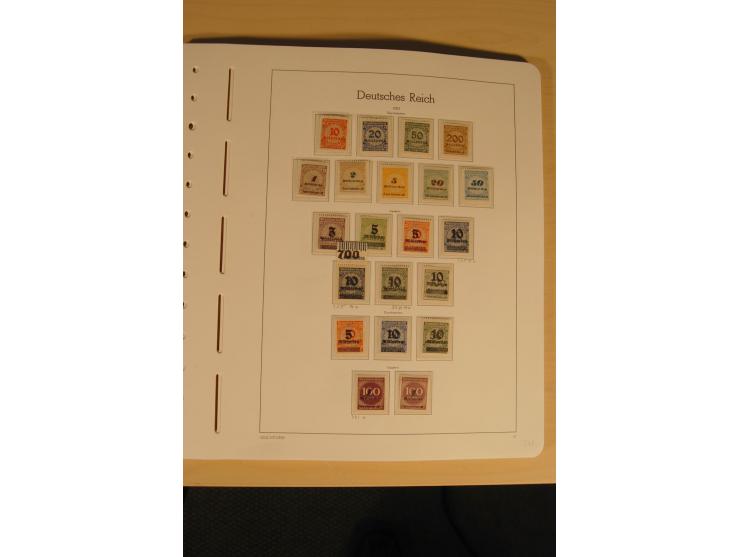 1872/1945, fast ausschließlich postfrische Sammlung mit nur wenigen ungebrauchten, dabei eine Vielzahl guter und besserer  We