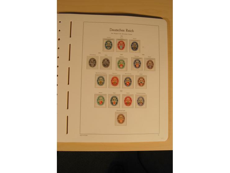 1872/1945, fast ausschließlich postfrische Sammlung mit nur wenigen ungebrauchten, dabei eine Vielzahl guter und besserer  We
