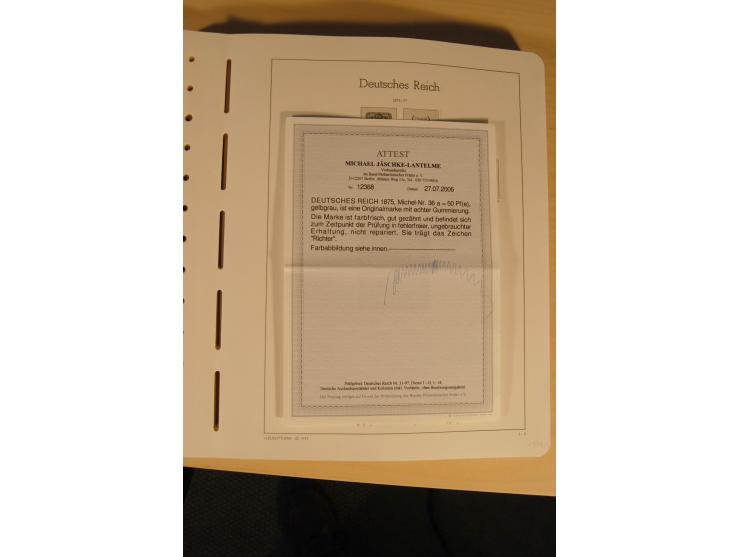 1872/1945, fast ausschließlich postfrische Sammlung mit nur wenigen ungebrauchten, dabei eine Vielzahl guter und besserer  We
