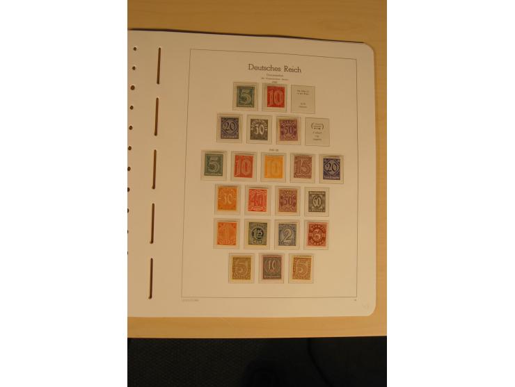 1872/1945, fast ausschließlich postfrische Sammlung mit nur wenigen ungebrauchten, dabei eine Vielzahl guter und besserer  We