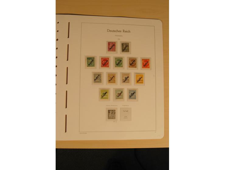1872/1945, fast ausschließlich postfrische Sammlung mit nur wenigen ungebrauchten, dabei eine Vielzahl guter und besserer  We