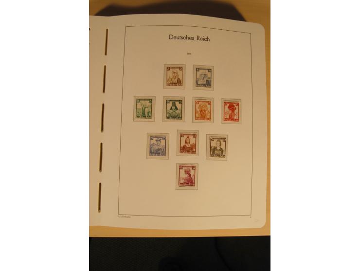 1872/1945, fast ausschließlich postfrische Sammlung mit nur wenigen ungebrauchten, dabei eine Vielzahl guter und besserer  We