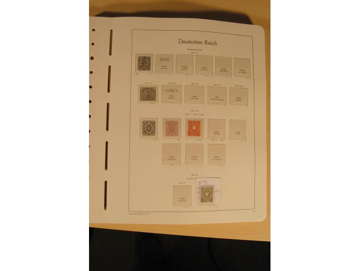 1872/1945, fast ausschließlich postfrische Sammlung mit nur wenigen ungebrauchten, dabei eine Vielzahl guter und besserer  We