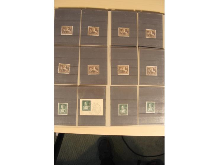 1872/1945, reichhaltiger ungebrauchter, postfrischer und gestempelter Lagerbestand mit einer Vielzahl an guten Werten, beginn