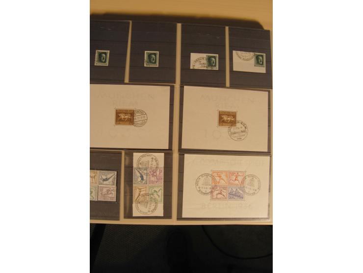 1872/1945, reichhaltiger ungebrauchter, postfrischer und gestempelter Lagerbestand mit einer Vielzahl an guten Werten, beginn