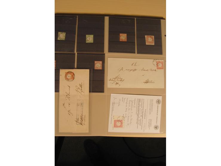 1872/1945, reichhaltiger ungebrauchter, postfrischer und gestempelter Lagerbestand mit einer Vielzahl an guten Werten, beginn