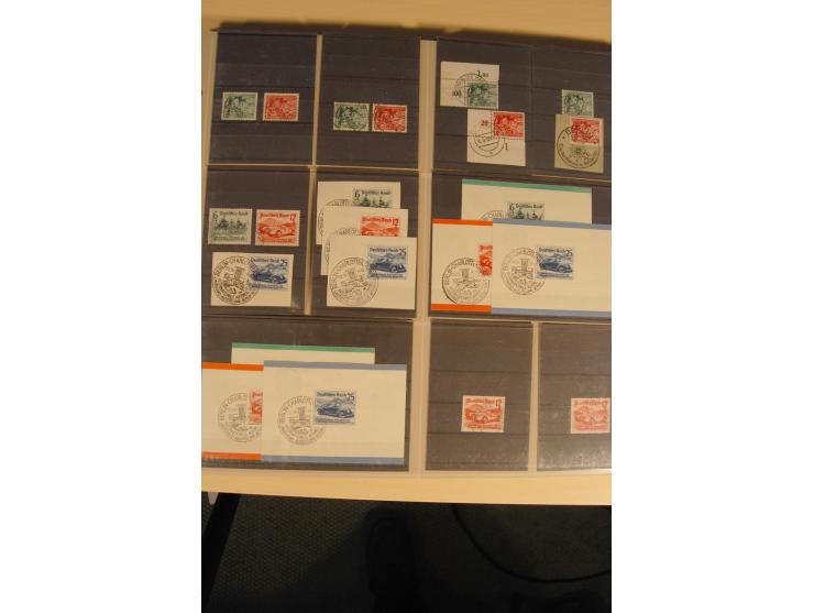 1872/1945, reichhaltiger ungebrauchter, postfrischer und gestempelter Lagerbestand mit einer Vielzahl an guten Werten, beginn
