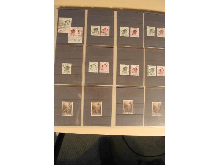 1872/1945, reichhaltiger ungebrauchter, postfrischer und gestempelter Lagerbestand mit einer Vielzahl an guten Werten, beginn
