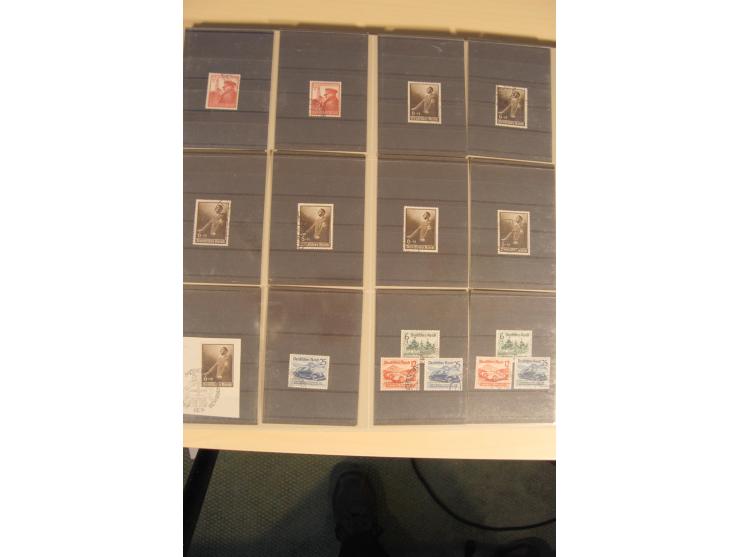 1872/1945, reichhaltiger ungebrauchter, postfrischer und gestempelter Lagerbestand mit einer Vielzahl an guten Werten, beginn