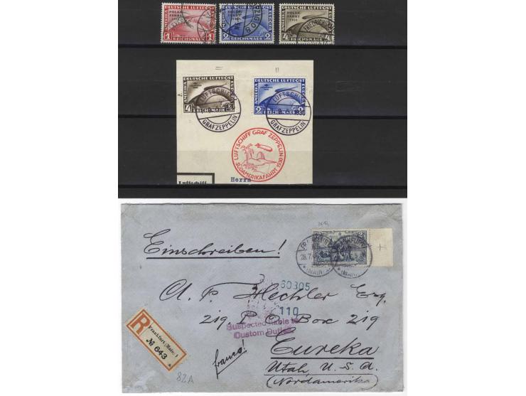1872/1931, hochwertige, meist gestempelte Zusammenstellung mit etlichen guten Werten, u.a. Mi.-Nr. 11 im Paar, 18DD im senkre