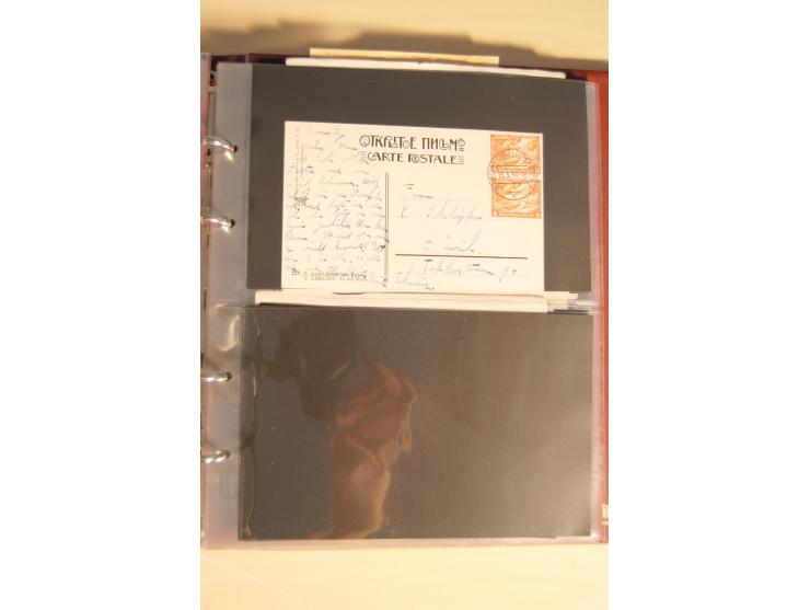 1933, äußerst umfangreiche Briefsammlung Wagner 3-40 Pfg. mit vielen interessanten Frankaturen, dabei über 30 Satzbriefe, vie